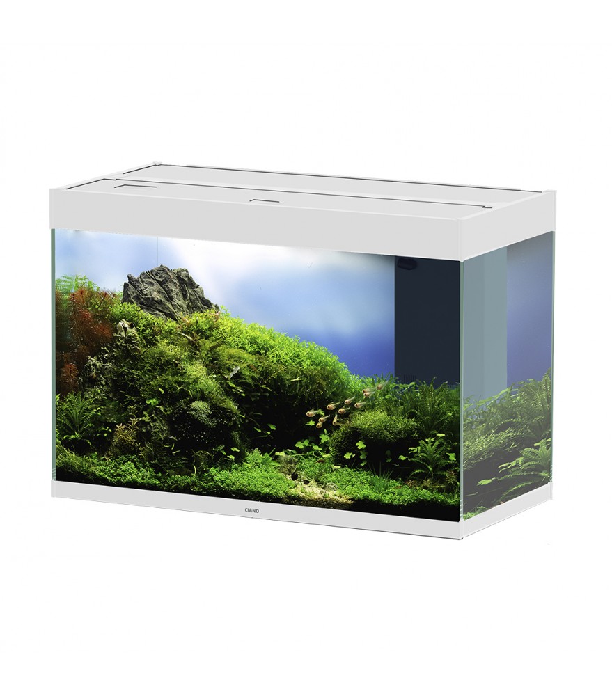 Aquarium Ciano Emotions Nature Pro New Wit 80x40x56 Incl Meubel